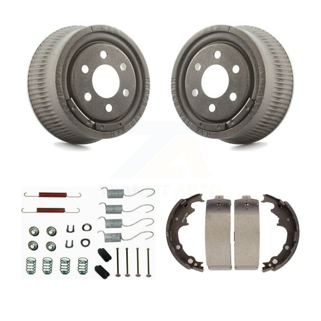 Transit Auto Rear Brake Drum Shoes and Spring Kit for Car 1991-2002 Dodge Dakota with 9" Diameter K8N-100297