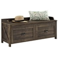 thumbnail image 5 of Farmington Entryway Storage Bench, Rustic, 5 of 8