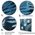 thumbnail image 3 of Designart "Elegance Amidst Blue Ferns IV" Ferns Floater Framed Wall Decor, 3 of 5