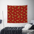 thumbnail image 6 of Balery Hohey Bee Golden Pattern Tapestry 60x51 Inches - Large Wall Hanging Tapestry for Bedroom, Living Room, Dorm Decor - Artistic and Aesthetic Room Decor, 6 of 9
