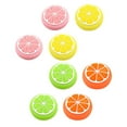 thumbnail image 2 of Miangastore 8pcs Silicone Lemon Fruit Thumb Grips Analog Sticker Cover Joystick Caps, 2 of 8
