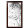 thumbnail image 2 of ArtToFrames 20" x 35" Matte mahogany Diploma Picture Frame, 20x35 inch Brown Wood Poster Frame (WOM-5108), 2 Pack, 2 of 6