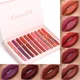 thumbnail image 2 of CmaaDu New Dazzle 10Pcs/Set Box Nude Matte Lipstick Lip Gloss Makeup Silky-Smooth Long Lasting Matte Lip stick Lipgloss Cosmetic, 2 of 5