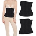 thumbnail image 2 of VONKY Adjustable Bandage Wrap Lumbar Waist Support Belt Comfortable Back Braces for Lower Back, 2 of 8