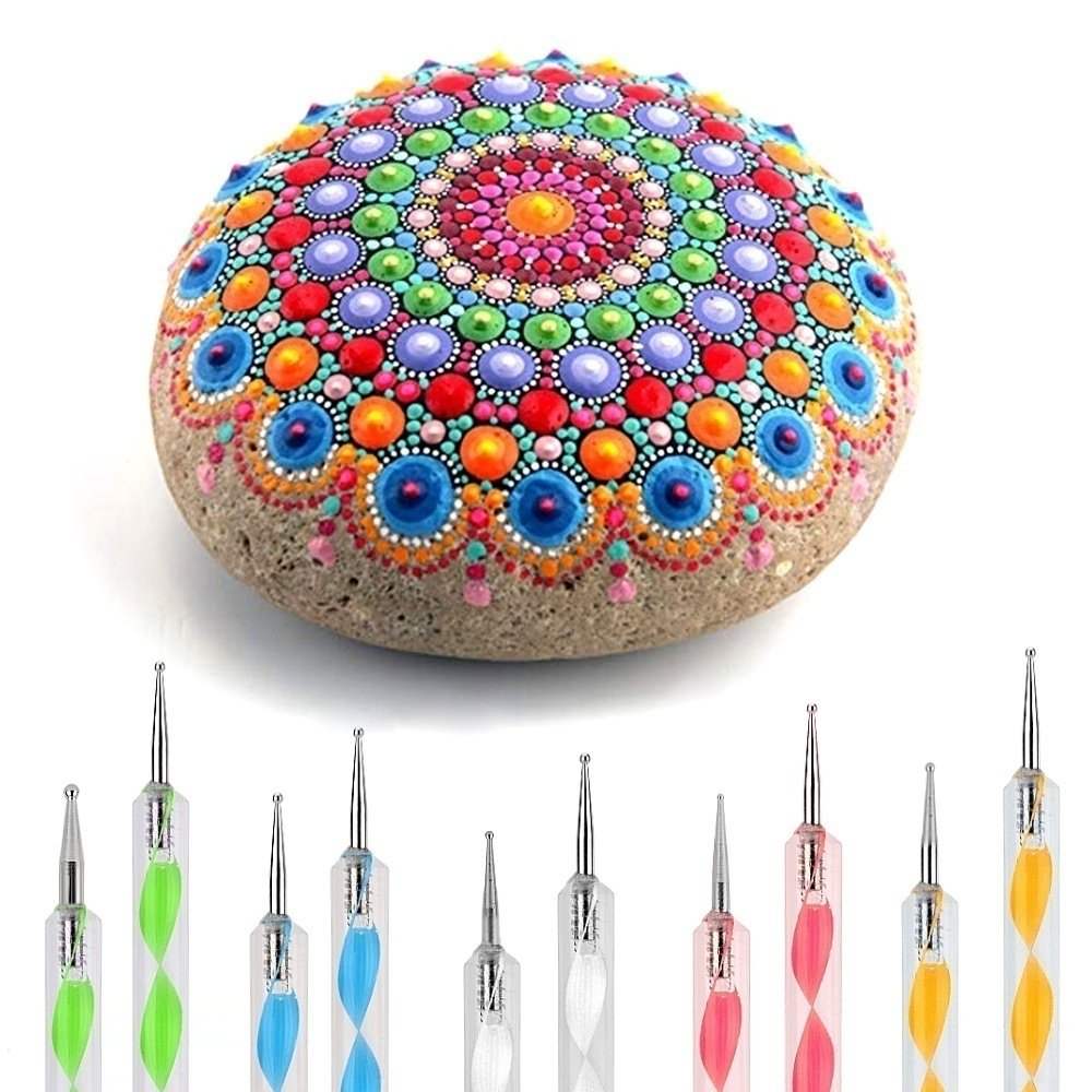 Diy Mandala Tools Willstar 25pcs Mandala Dotting Tools DIY for Nail Art Painting Rocks