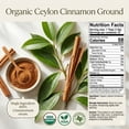 thumbnail image 2 of Organic Ceylon Cinnamon Powder – 16 oz -Premium Ground True Cinnamon from Sri Lanka, USDA Organic & Kosher Certified, Non-GMO, Gluten-Free, 2 of 10