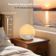 thumbnail image 6 of Sunrise Alarm Clock for Sleep Sound Machine for Adult with Night Light for Bedrooms, 6 of 12