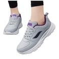 thumbnail image 5 of YLYL Women's Orthopedic Sneakers Lace up Lightweight Casual No Slip Walking Running Shoes, 5 of 7
