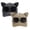 Black+Khaki, variant on Y2K Cat Ear Trucker Hat with Detachable Sunglasses Vintage Washed Baseball Cap Pilot Style UV Protection Snapback