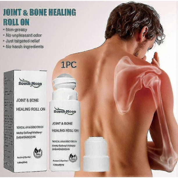 1 pieza de bolas de rodillo para reparación de articulaciones que alivian el dolor en las articulaciones de la rodilla, los hombros, el cuello y la columna lumbar; bolas de rodillo para el cuidado de