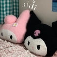 thumbnail image 3 of Sanrio-muñeco de peluche Kawaii de tamaño Extra grande, My Melody Purple Kuromi, sofá de dibujos animados, almohada suave, juguetes para niños, regalos de Navidad para niñas, 3 of 4