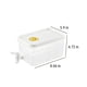 thumbnail image 3 of Dispensador de bebidas de plástico de gran capacidad de 3 y 5 litros con grifo | Jarra para té helado, limonada y frutas | Tapa hermética para fiestas, barbacoas y uso familiar | Recipiente apto, 3 of 9