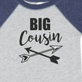 thumbnail image 4 of Inktastic Big Cousin with Arrows Boys or Girls Baby Bodysuit, 4 of 5