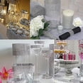 thumbnail image 5 of 10 Yards Diamond Sparkling Rhinestone Mesh Ribbon Roll for Arts & Crafts, Event Decorations, Wedding Cake, Birthdays, Baby Shower (Coffee, 6cm(12 Rows) X10YD), 5 of 5