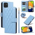 thumbnail image 1 of Samsung Galaxy A03 Phone Case , Wallet Flip Cover Adjustable Crossbody Lanyard Magnetic Card Slots, 1 of 5