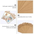 thumbnail image 3 of Milisten 1 Set Photo Banner Set Kraft Paper Photo Display for Parents Families, 3 of 6