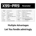 thumbnail image 5 of Placa Base X99 PR9 LGA 2011-3 Compatible con 4 Memorias RAM DDR4 Gigabit LAN SATA/NVME M.2 Compatible con CPU E5 26XX V3, 5 of 5