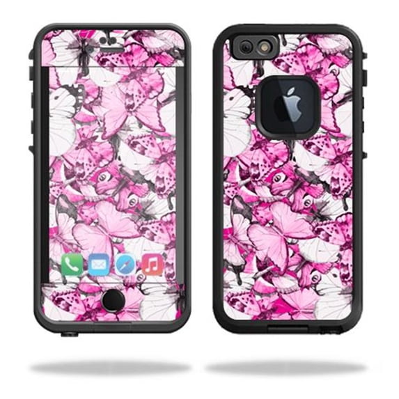 MightySkins LIFIP6-Butterfly Love Skin for Lifeproof iPhone 6 & 6S Case Fre Wrap Cover Sticker - Butterfly Love