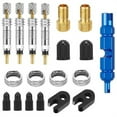 thumbnail image 2 of Universal Bike Valve Core Tool Kit - Presta to Schrader Adapter with Valve Cores, Caps, and Removal Tool for MTB, Road, and Electric Bikes (15-Piece Set), 2 of 3