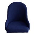 thumbnail image 4 of para Sillas de Comedor, Elásticas para Sillas Laterales con Respaldo de Ala, Funda Protectora raíble Y Lavable para Sillas de - Azul Sunnimix cubierta del ala del brazo inclinado, 4 of 8