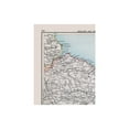 thumbnail image 4 of Historic Map - Northeast England - Bartholomew 1892 - Vintage Wall Art, 4 of 4