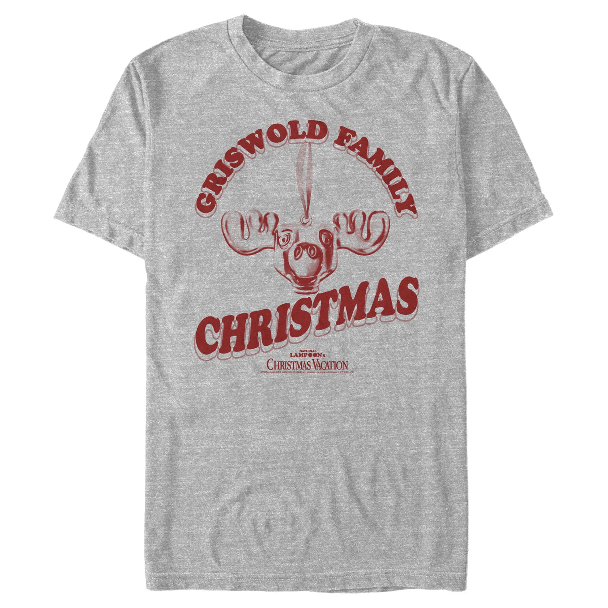 National Lampoon - National Lampoon's Christmas Vacation Men's Griswold Family Moose T-Shirt 