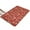 Red Christmas Gingerbread, variant on Red Christmas Gingerbread and Mitten Flannel Non Slip Door Rugs,Washable Door Mats Indoor,Decorative Door Mats,Dirt-Resistant and Absorbent Doormat for Entrance,Bedroom,Kitchen,Bathroom,23.5"x16"