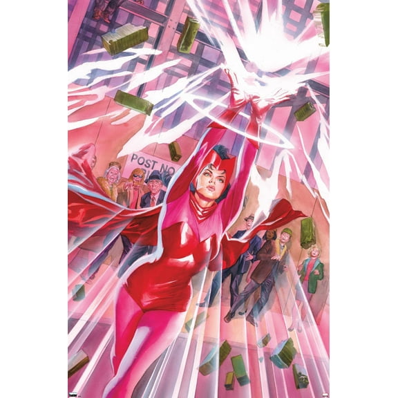 Marvel Comics - Scarlet Witch - Avengers #25 Wall Poster, 14.725" x 22.375"
