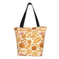 thumbnail image 1 of Balery Various Bread Bolsa de Hombro con Diseño, Bolsa Grande y Duradera, Bolsa Versátil para Compras, 1 of 6