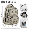 thumbnail image 4 of HELLHERO Camouflage Deer Bow Pattern Boys Backpack for School with Lightweight Ultra-Soft School Bag, Water Resistant 17 Inch Book Bag for Travel College, 4 of 6