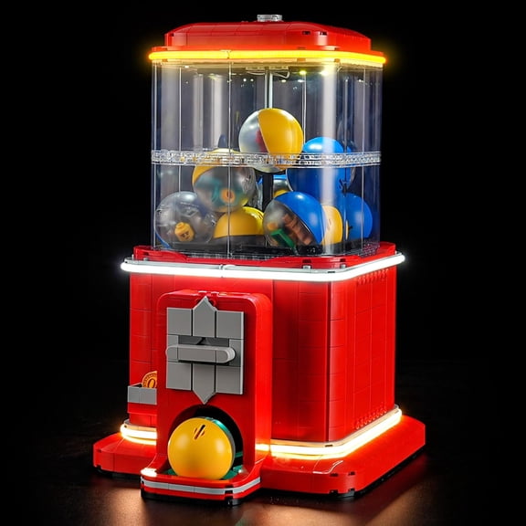 LED Light for Lego-21358 Ideas Minifigure Vending Machine Building Blocks Model (Building Set NOT Included)