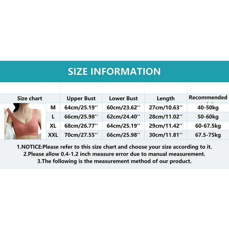 Larisalt Bras For Women,Women's Bras Forever Fit V-Neck Molded Cup Lace Bra  Coffee,XL 