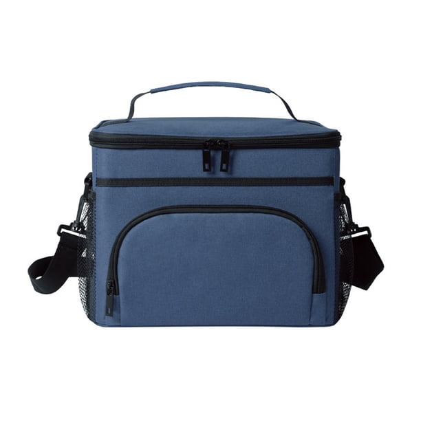 Bolsa de almuerzo aislada para mujeres/hombres con correa de hombro ajustable reutilizable