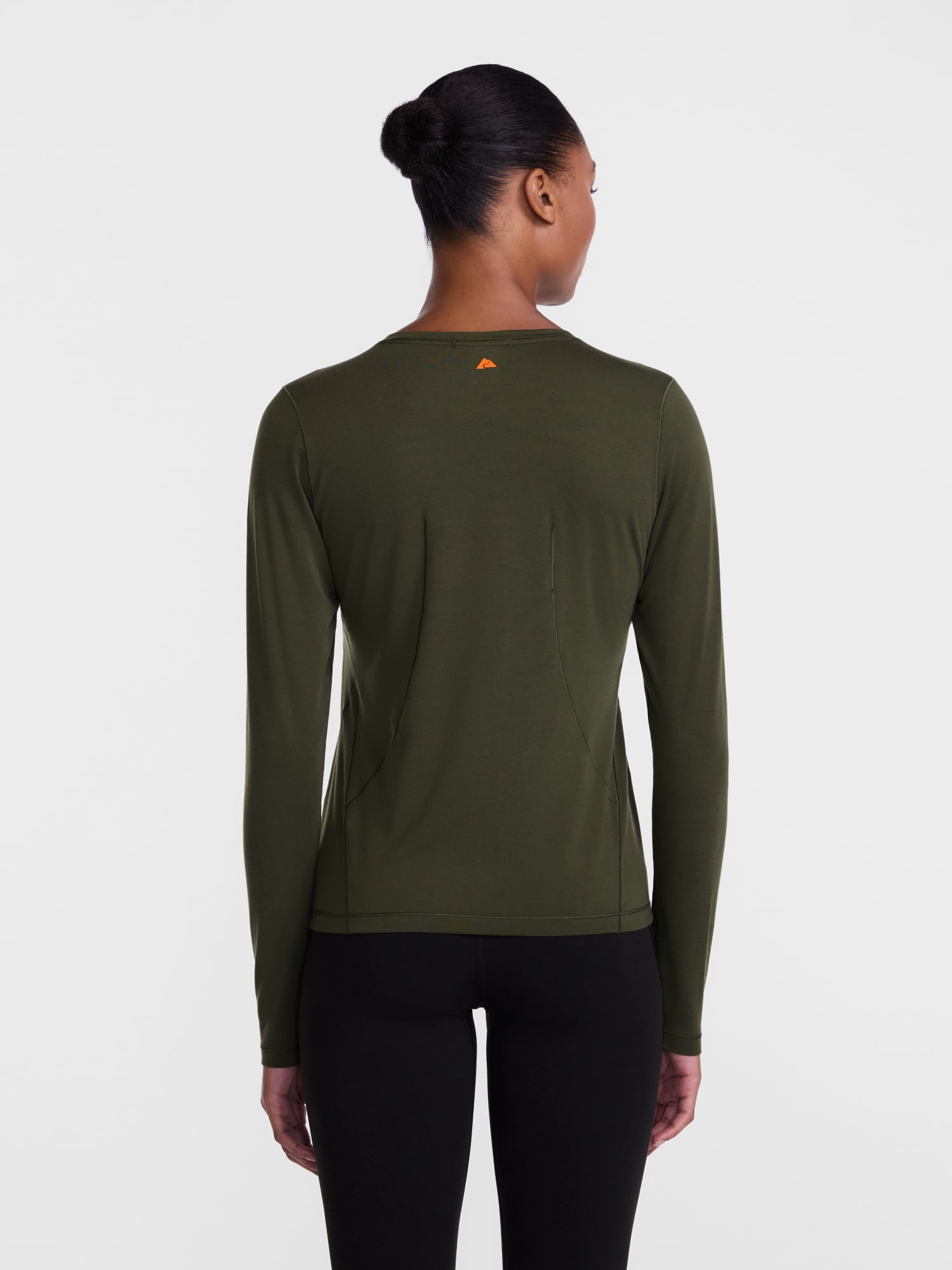 Ozark Trail Women's and Women's Plus Tee with Long Sleeves, Sizes XS-4X