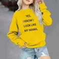 thumbnail image 2 of AINIYS Cute Graphic Sweatshirts For Girls Casual Long Sleeve Crewneck Pullovers Funny Letter Print Sweater Tops 1-11 Years, 2 of 4