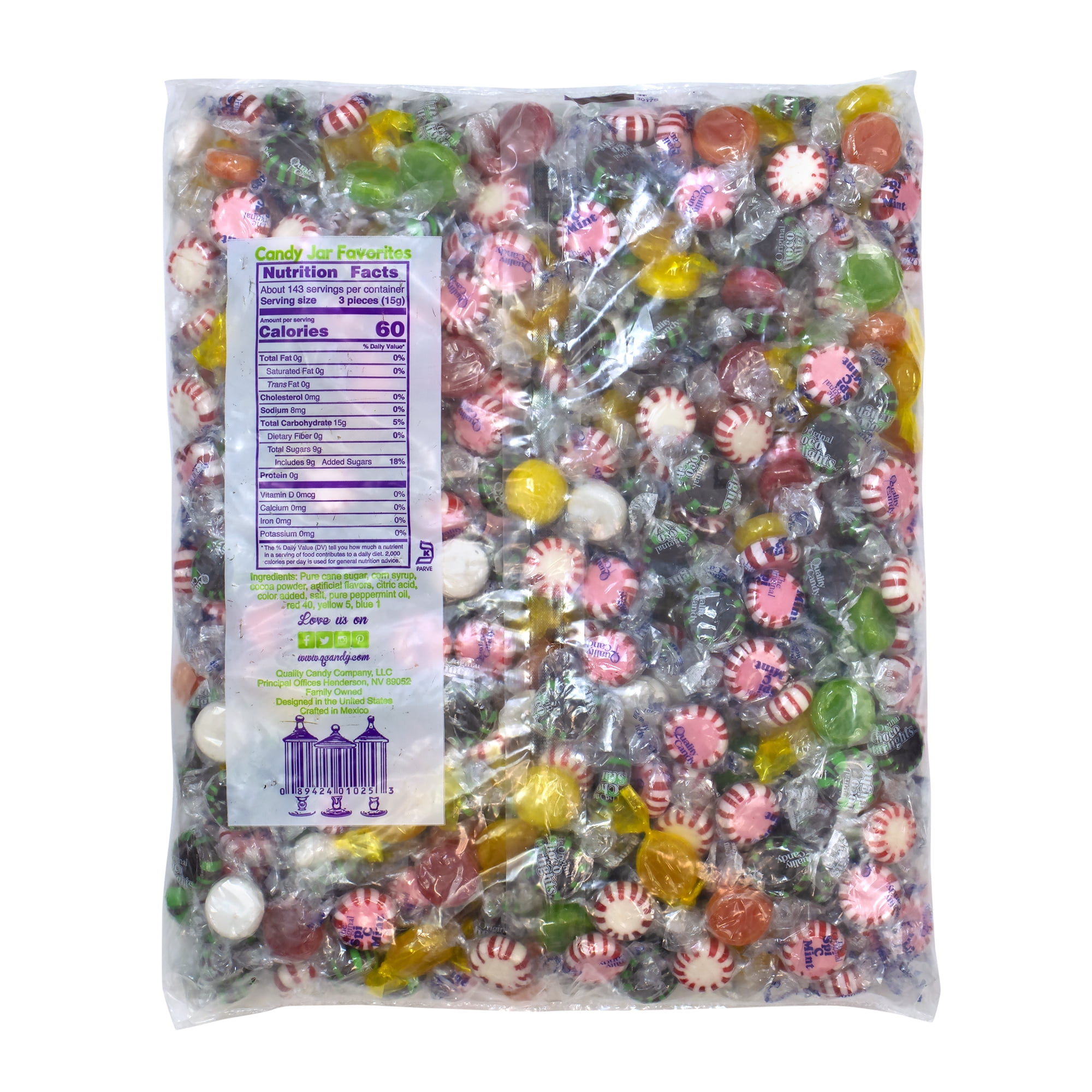 Candy Jar Hard Candy Assortment, 5 lb