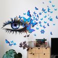 thumbnail image 3 of Pegatina de pared Advancent 2 uds personalidad moderna Decoración de fondo sofá TV ZSZ1192-B, 3 of 6