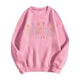 thumbnail image 5 of Hoodies for Women Womens Sweatshirt Oversized Sweatshirts Crewneck Long Sleeve Pullover Zippe Jacket Extra Long Sweatshirt Hoodie Boys Size Two Short Outfits Casual Pullover Women Active Wear Pink XXL, 5 of 5