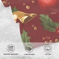 thumbnail image 3 of Decoration Pattern Bath Towel 100% Cotton Soft Thick High Absorbency Hand Face Towel Single Pack 16x28in, 3 of 7