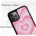 thumbnail image 3 of FYBTO for Cute Phone Cases Aesthetic Pink Heart Phone Case Protective Compatible with iPhone 13 Pro Max, 3 of 3