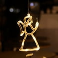 thumbnail image 5 of Christmas Window Light, Christmas Wish Lights LED Santa Hanging Christmas Lights Christmas Lighted with Suction Cup Battery Operated Christmas Fairy Light for Xmas Tree Party Decor, 5 of 6
