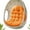 Orange, variant on Thick Egg Chair Cushion Replacement, Button Tufted Outdoor Swing Chair Cushion with High Elasticity PP Cotton and Skin-Friendly Fabric, Hanging Cushion for Patio Porch Furniture (Only Cushion)
