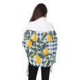 thumbnail image 4 of FORMRS Womens Scarf Winter Soft Long Big Warm Shawls Wrap Tassel Scarves, Retro Beige Lemon, 4 of 9
