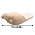 thumbnail image 2 of Pantuflas unisex para adultos, zapatos con forma de pene, zapatos de felpa de invierno, pantuflas de interior, regalo sexy y divertido para hombres y mujeres., 2 of 3