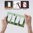thumbnail image 4 of Hand drawn forest Switch Cover Decorative Wall Plate / 4-Gang 4-Decor / Standard Size 4.5x8 in, 4 of 5