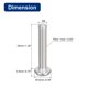 thumbnail image 2 of 304 Inoxidable Acero Máquina Tornillos, 20uds M6x35mm Ranurada Transmisión Unión Cabeza Tornillo Pernos, 2 of 5