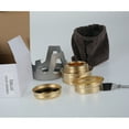 thumbnail image 2 of Portable Alcohol Stove Outdoor Picnic Stove Mini Alcohol Stove for Backpacking, Lightweight Brass Spirit Burner with Aluminium Stand for Camping Hiking, 2 of 11