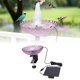 thumbnail image 1 of Fuente De De Pájaros Montados En La Cubierta, Comedero Para Pájaros Burbujeantes De De Pájaro Solar Con Abrazadera Ajustable, Vida Silvestre, Comedero Para Aves,, 1 of 7