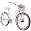 Huffy 24" Summerland Girls' Cruiser Bike, Hot Pink and Sky Blue