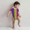 thumbnail image 4 of Rocae Animal Paw Rainbow for Baby Cotton Short-Sleeve Bodysuits for Unisex Onesies Bodysuit-12 Months, 4 of 7